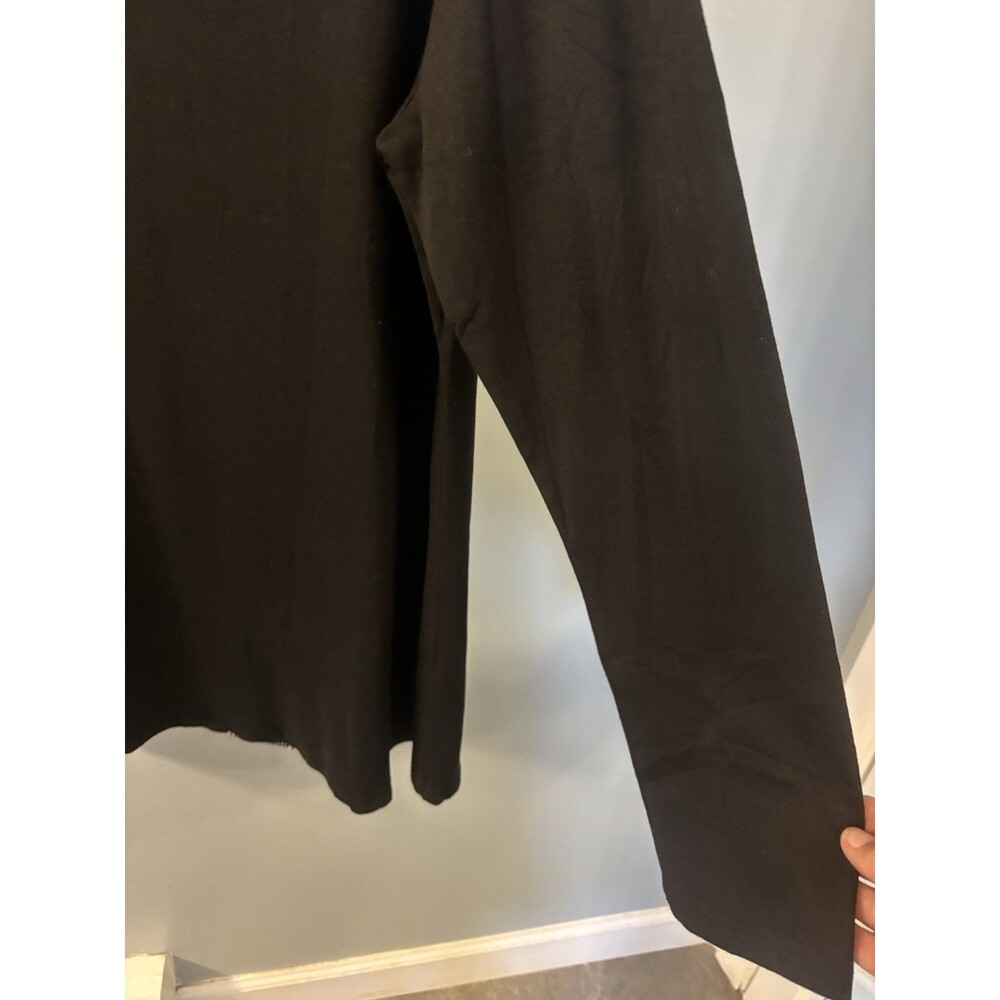 NWT Bebonnie Black And White Tunic Cowl Neck 2X - Picture 7 of 8
